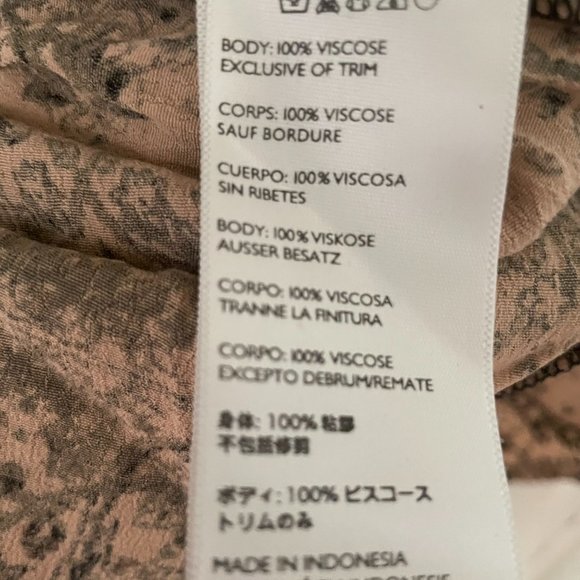 Like New Cleobella Maxi Ruffle Bottom Dress Size Small - Picture 6 of 6